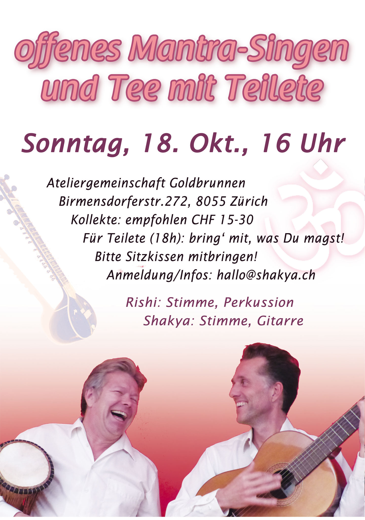 Offenes Mantra-Singen